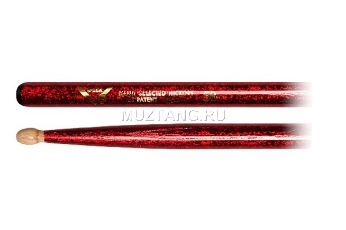 VATER VCR5BW 5B Red Sparkle барабанные палочки