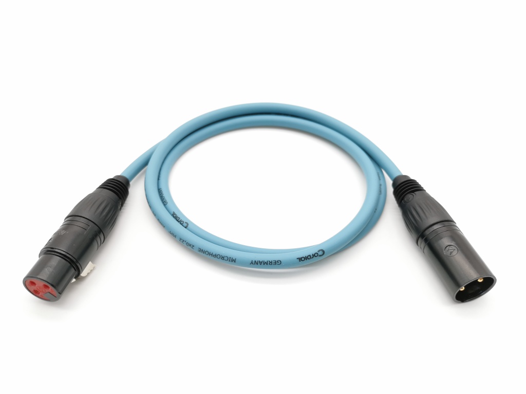 E1-XLR-M-F-0100-13 Кабель микрофонный (балансный), минт, 1м, ZZcable