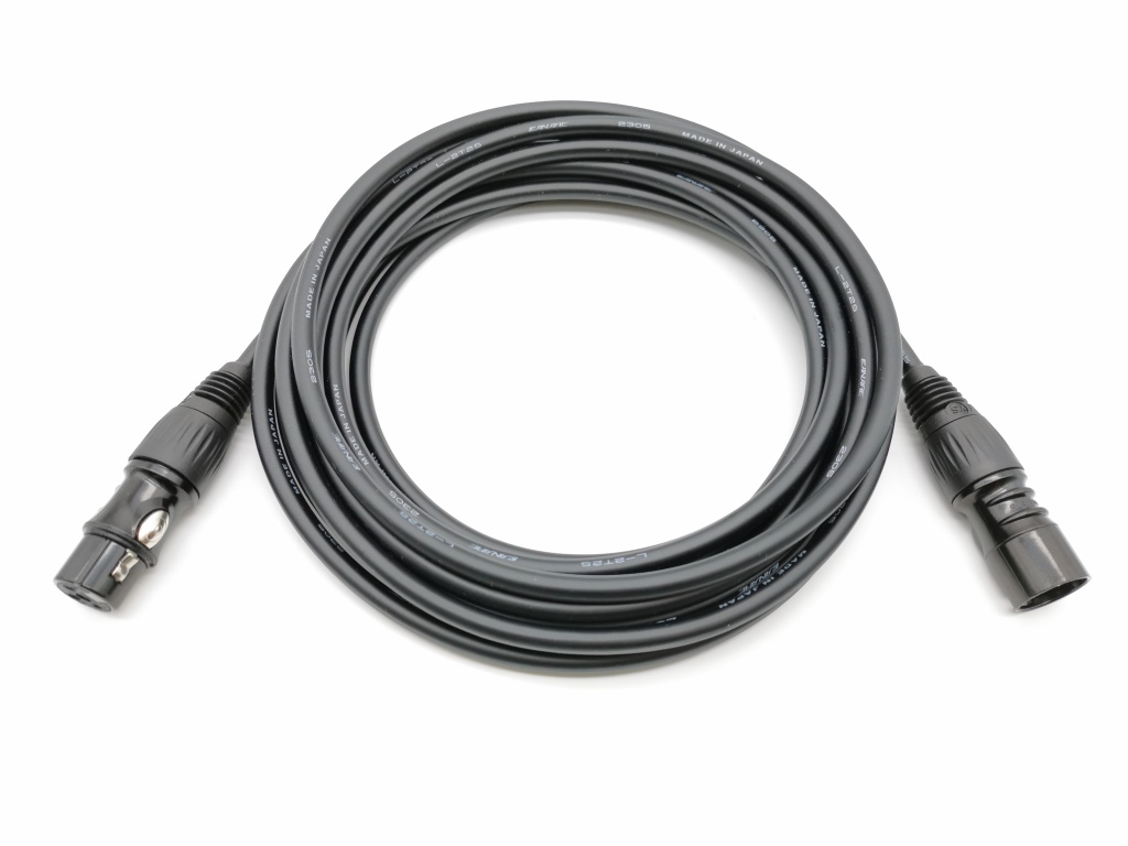 E64-XLR-M-F-0500-0 Кабель микрофонный (балансный) XLR-M-F, 5м, ZZcable