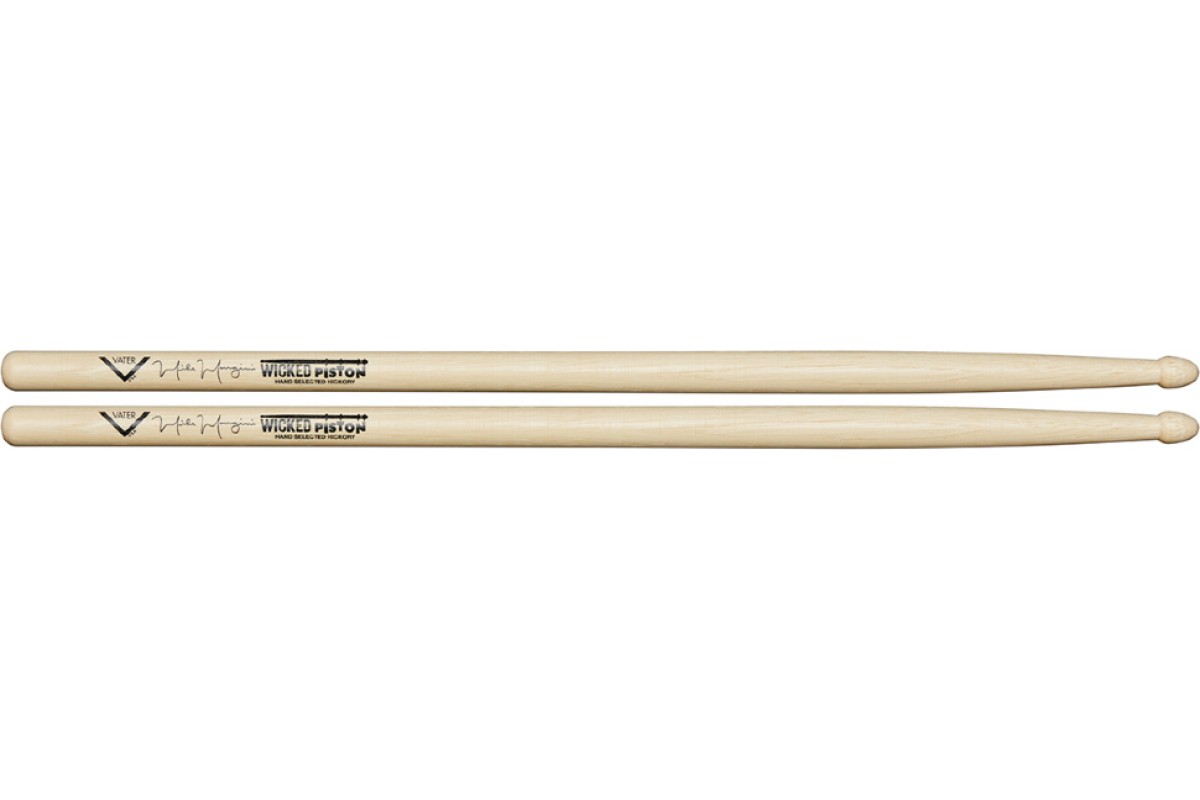 VATER VHMMWP Mike Mangini Wicked Piston барабанные палочки, материал орех, деревянная головка