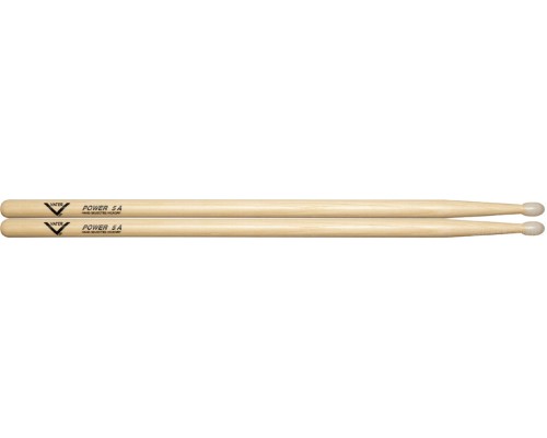 Vater VHP5AN Power Hickory Nylon барабанные палочки, орех, нейлоновая головка