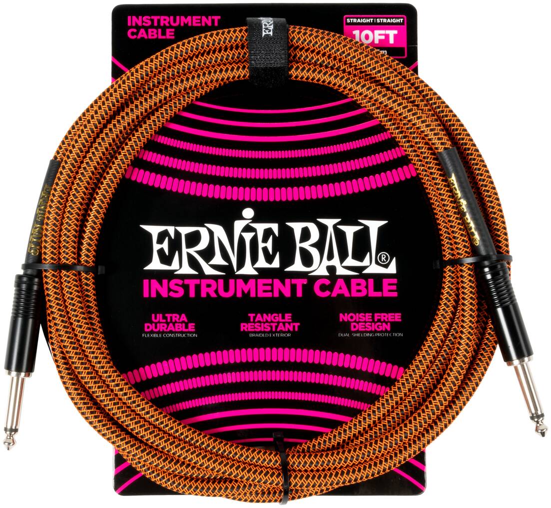 ERNIE BALL 6468, 3.05м - Инструментальный кабель