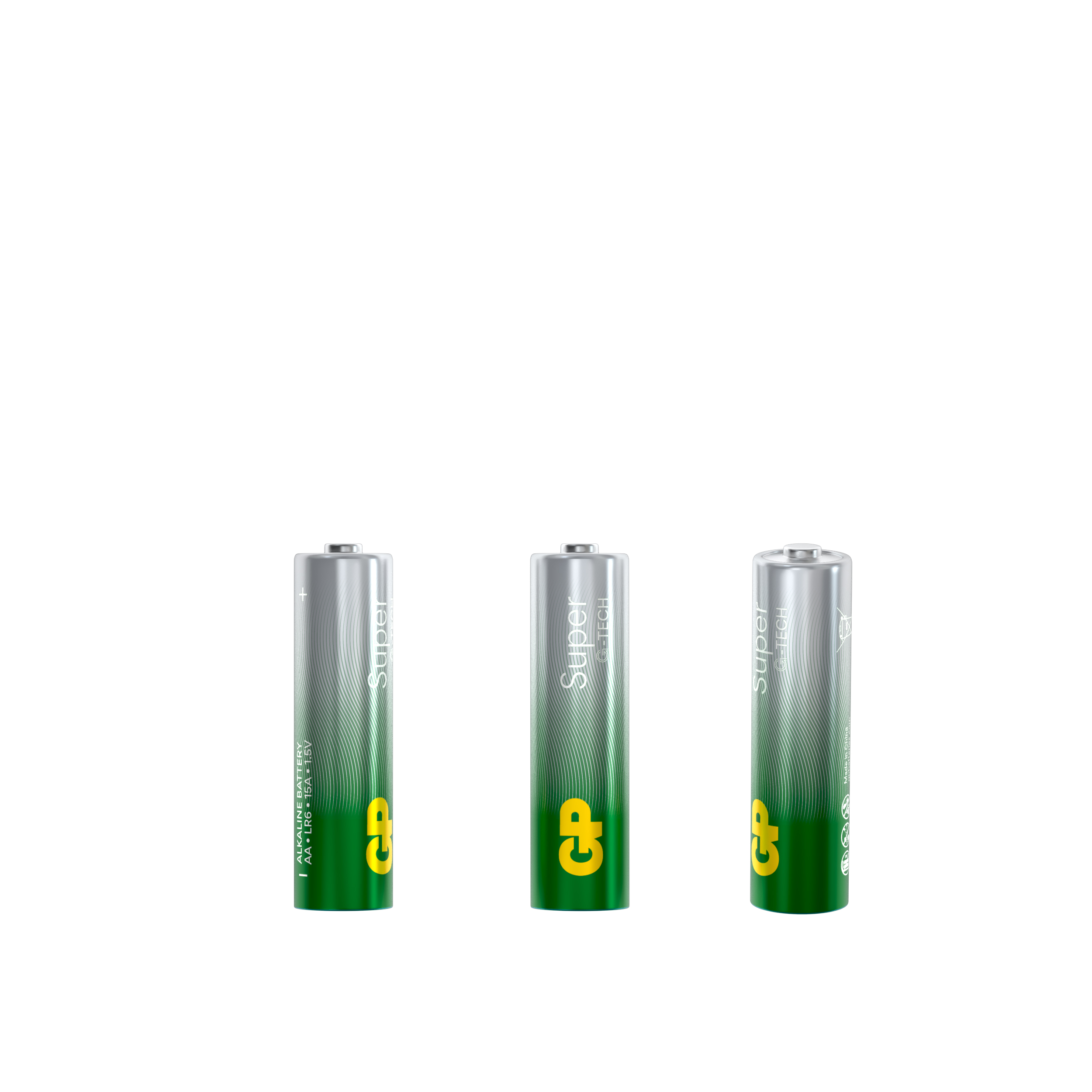 GP15AA21-2CRSBC4 Super Alkaline G-TECH Элемент питания АА, алкалиновый, 4 шт, GP GP15AA21-2CRSBC4 Super Alkaline G-TECH Элемент питания АА, алкалиновый, 4 шт, GP — фото 3