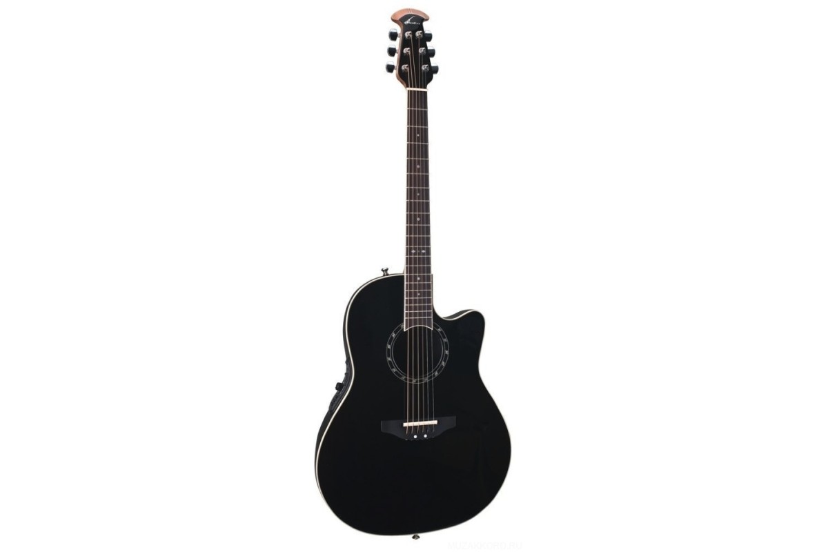 OVATION 2771AX-5 Standard Balladeer Black Gloss электроакустическая гитара