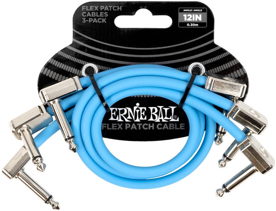 ERNIE BALL 6461, 30,5см - Инструментальный кабель