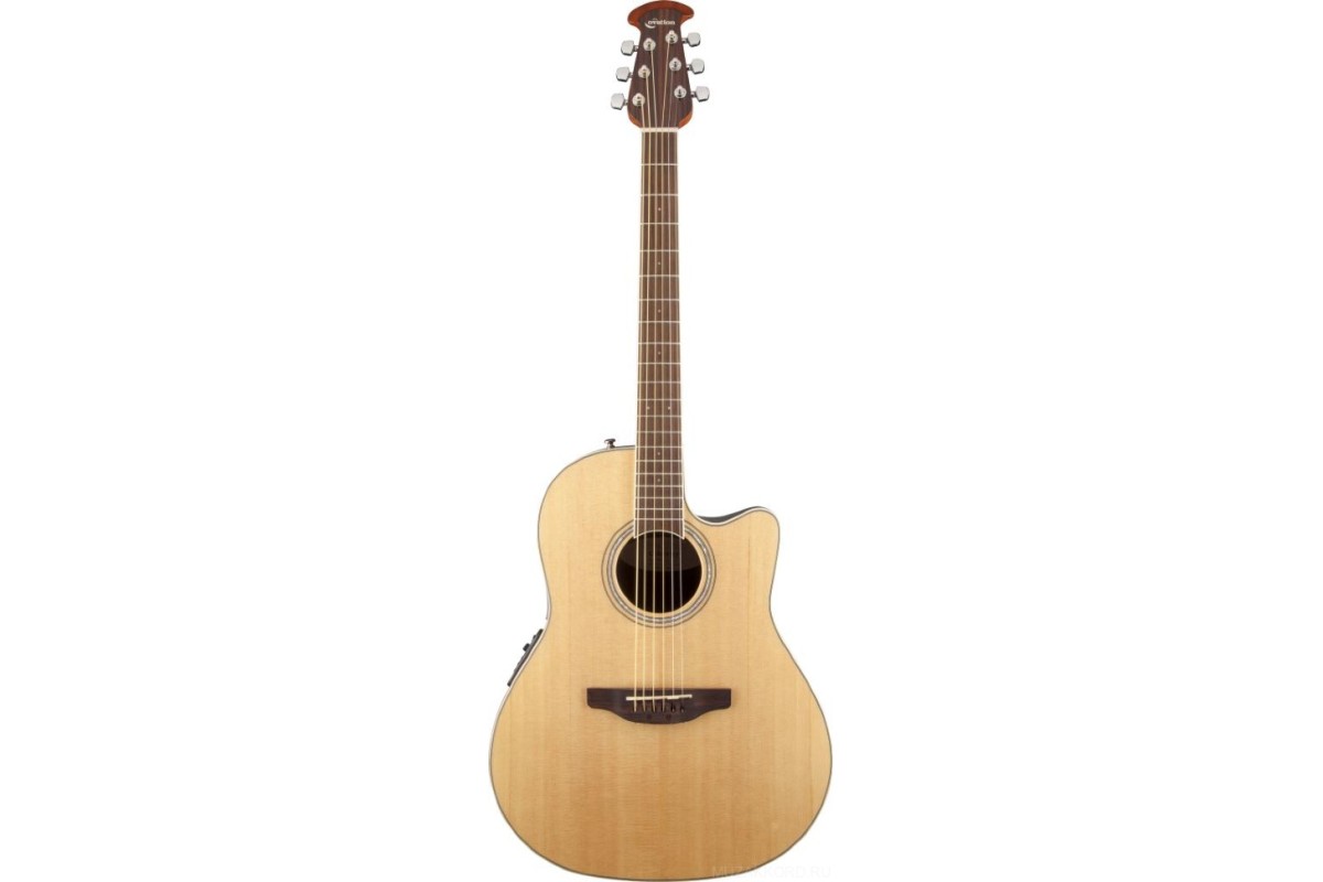 Ovation CS24-4 Celebrity Standard Mid Cutaway Natural электроакустическая гитара с вырезом