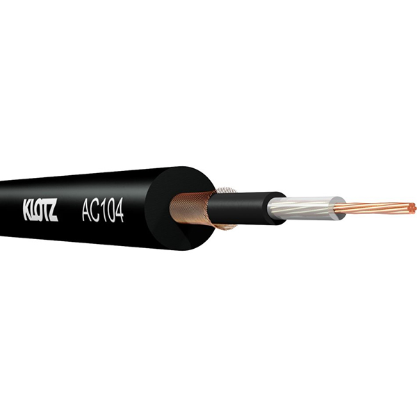 AC104SW.050 Кабель акустический 0,22мм2, небалансный, 50м, черный, Klotz AC104SW.050 Кабель акустический 0,22мм2, небалансный, 50м, черный, Klotz