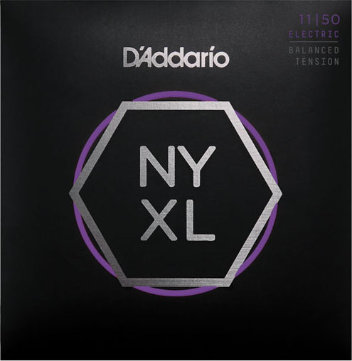 NYXL1150BT NYXL Комплект струн для электрогитары, сбаланс. натяж., никелированные, 11-50, D'Addario