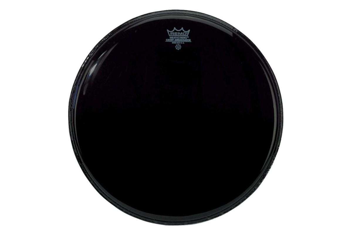 Remo ES-0016-00 Ambassador Ebony Batter 16" пластик для том тома и малого барабана