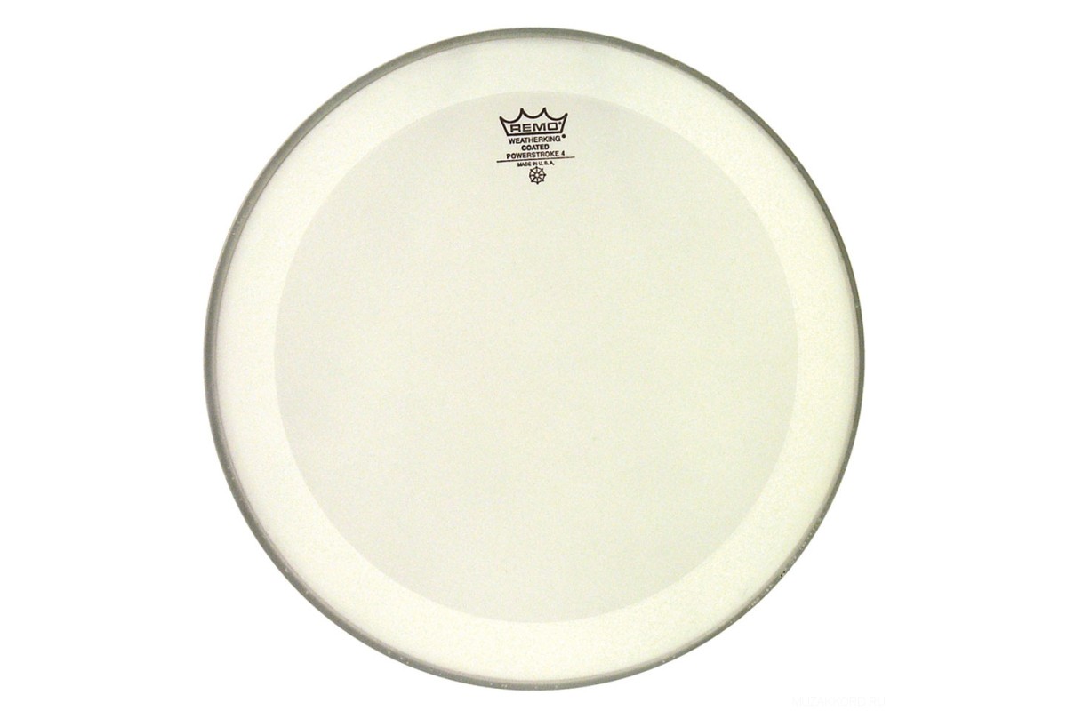 Remo P4-0115-BP Powerstroke 4 Batter Coated 15"