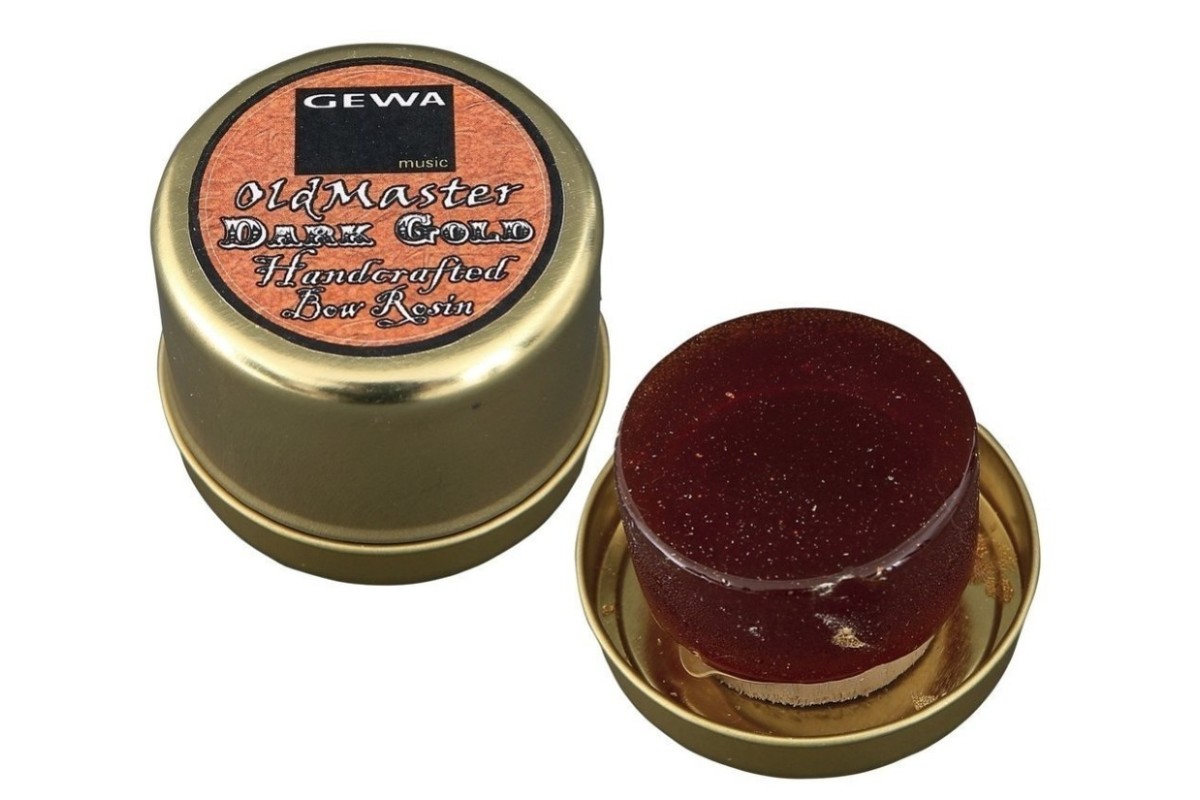 GEWA Rosin Old Master Dark Gold Designer канифоль для виолончели