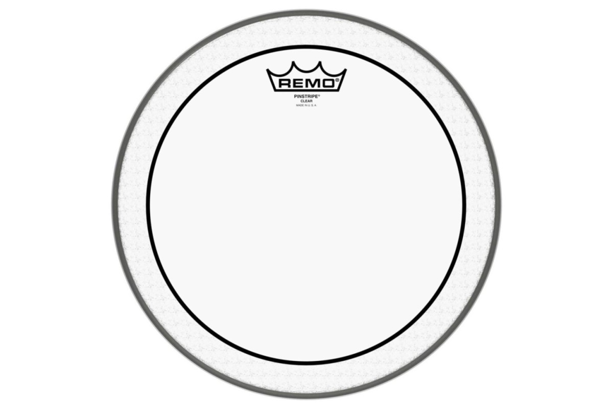 REMO PS-0318-00 Batter, Pinstripe, Clear, 18'' пластик