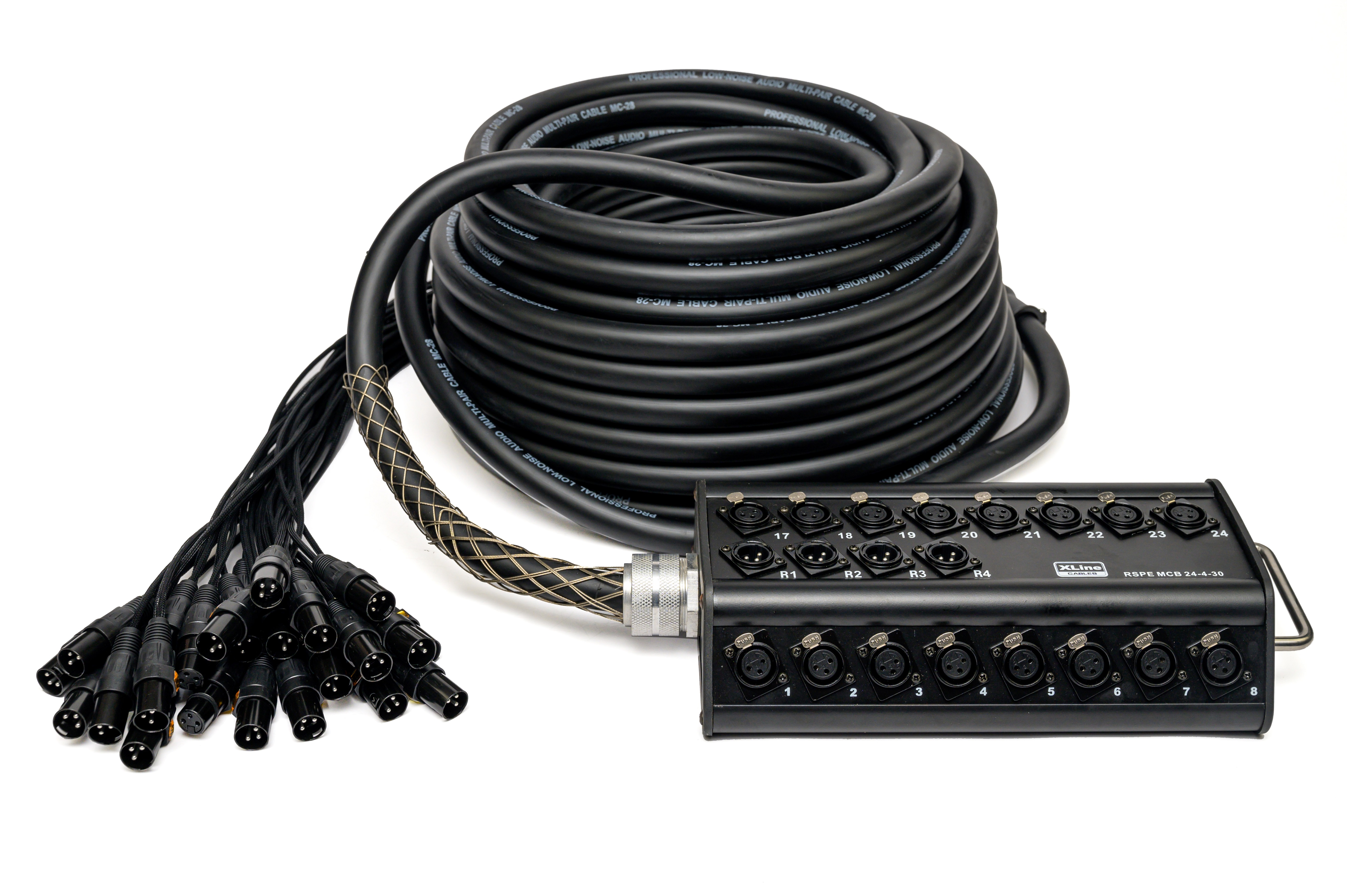 XLINE Cables RSPE MCB 24-4-30 Аудио мультикор XLINE Cables RSPE MCB 24-4-30 Аудио мультикор