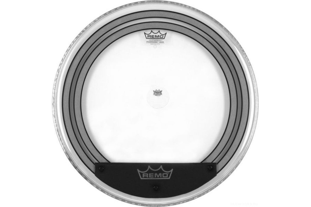 Remo PW-1324-00 Powersonic Bass Clear 24 пластик для бас барабана