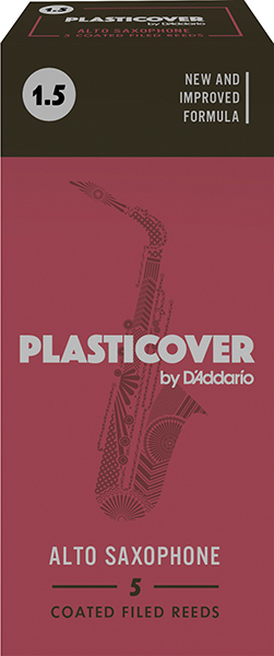 RRP05ASX150 Plasticover Трости для саксофона альт, размер 1.5, 5шт, Rico