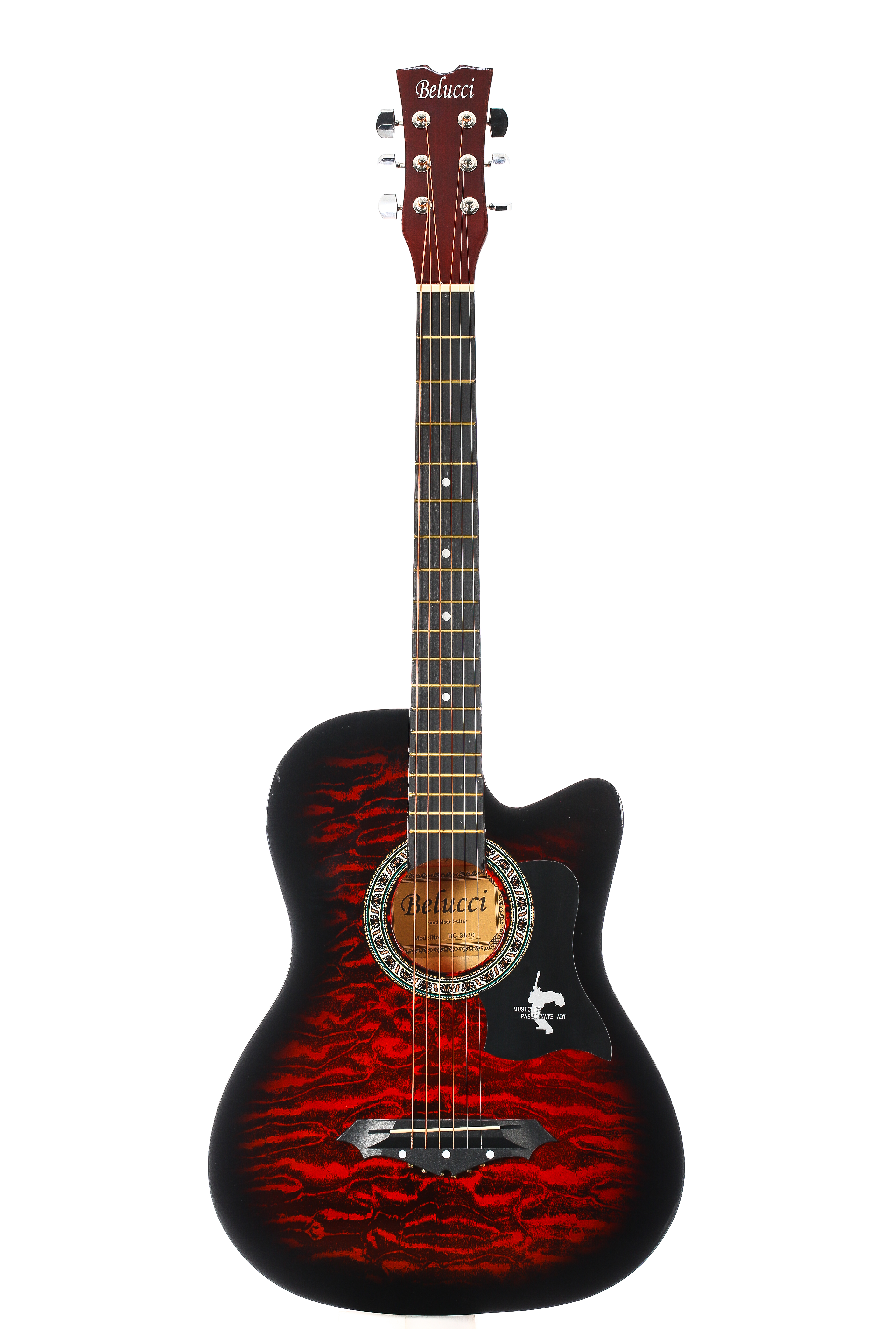 Акустическая гитара Belucci BC3830 RDS (Fire)