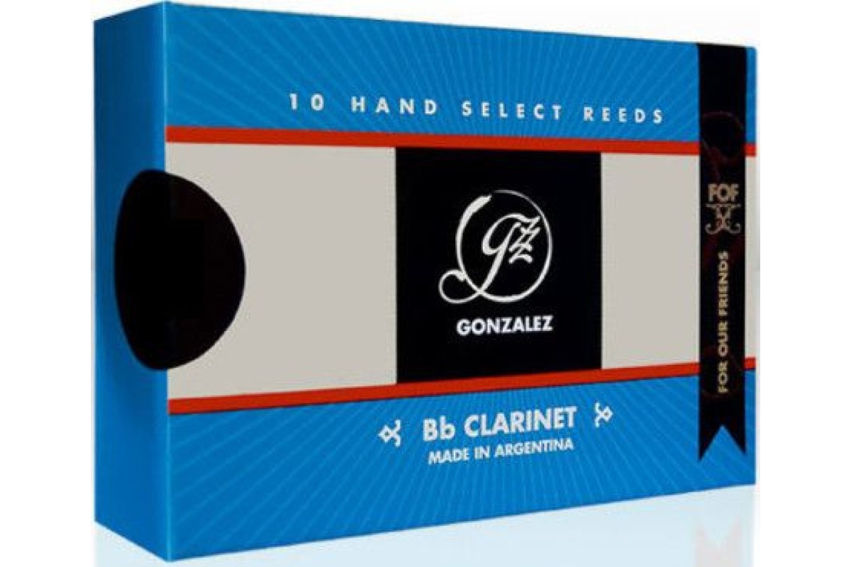 Gonzalez Reeds FOF Bb-Clarinet 4 - 2 трости для кларнета