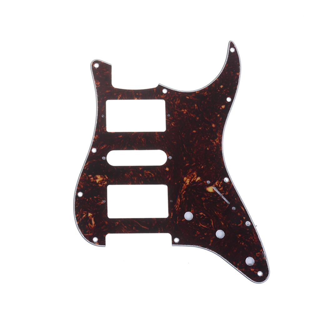 MX1378DT Пикгард для гитары Stratocaster Modern Style, 4 слоя, черепаший панцирь, Musiclily