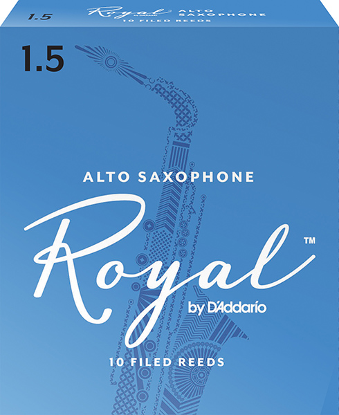 RJB1015 Rico Royal Трости для саксофона альт, размер 1.5, 10шт, Rico