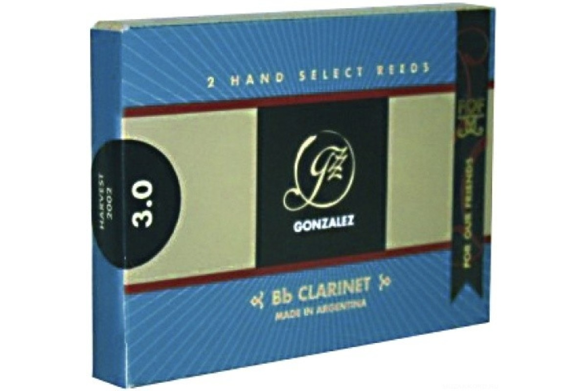 Gonzalez Reeds FOF Bb-Clarinet 4 3/4 набор тростей для кларнета