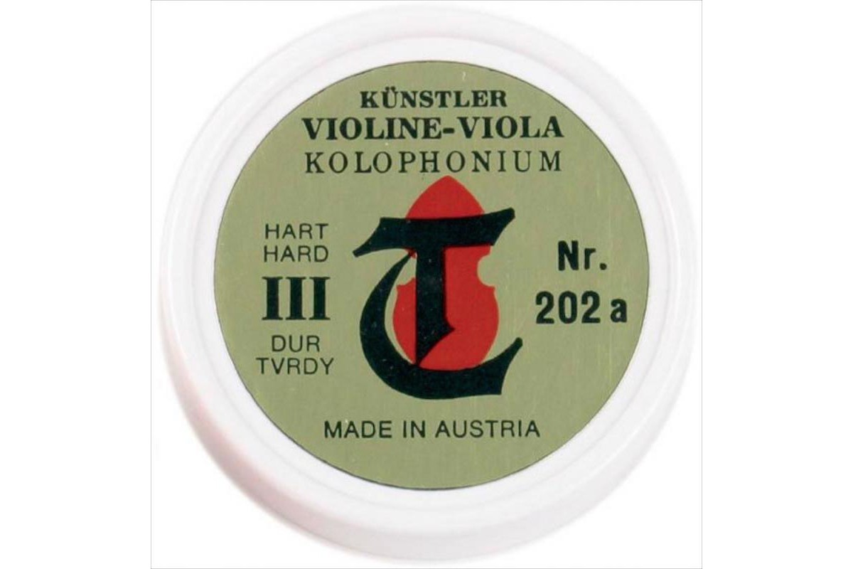 THOMASTIK Kolophonium 202A/III Kuenstler hart fuer Violine und Viola, канифоль для скрипки