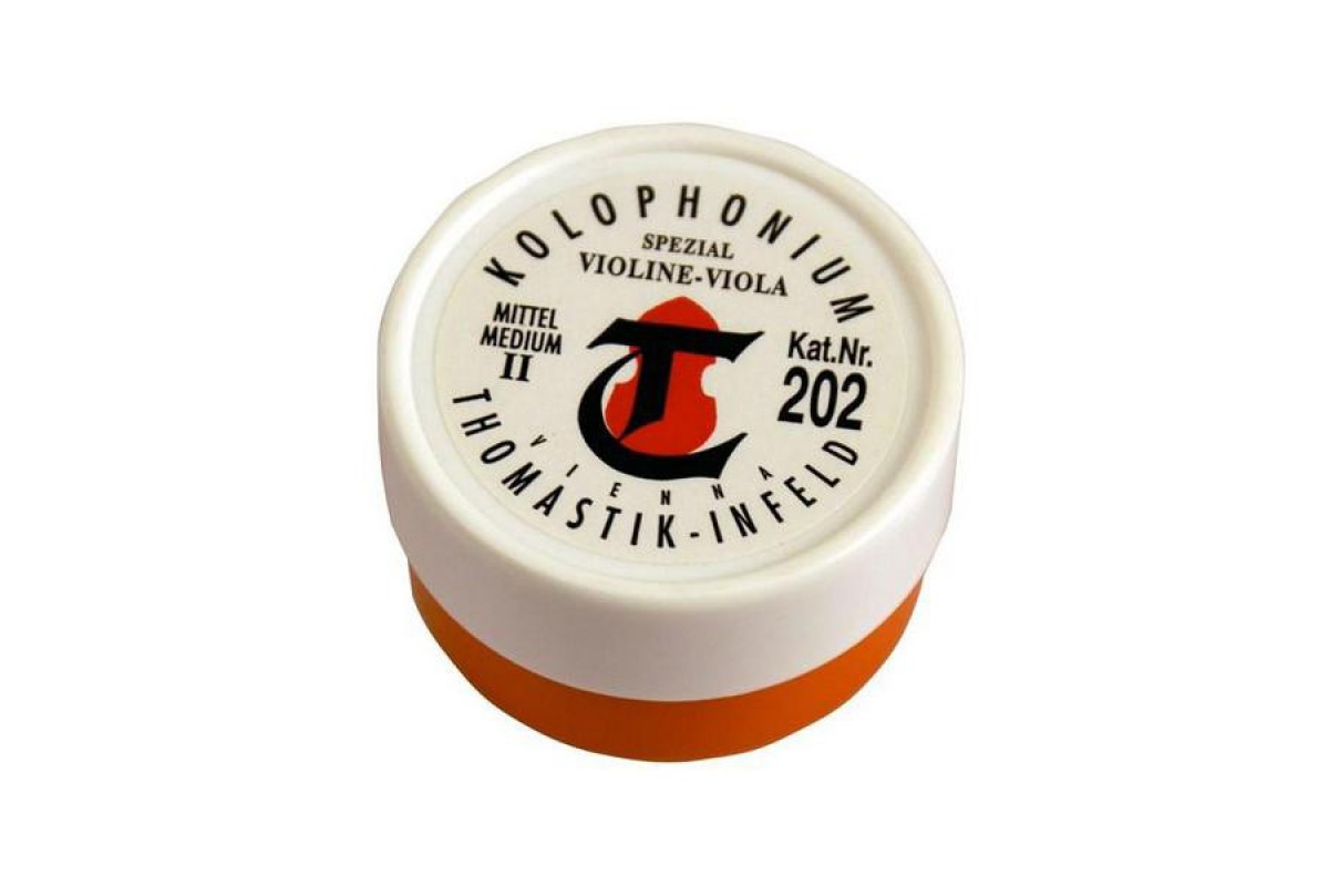 THOMASTIK Kolophonium Spezial 202/II mittel fuer Violine und Viola, канифоль для скрипки