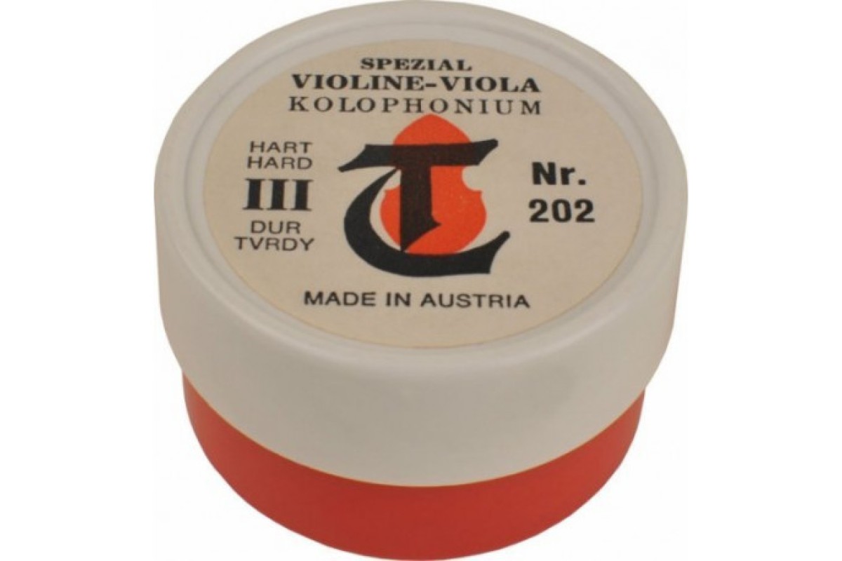 THOMASTIK Kolophonium Spezial 202/III hart fuer Violine und Viola, канифоль для скрипки