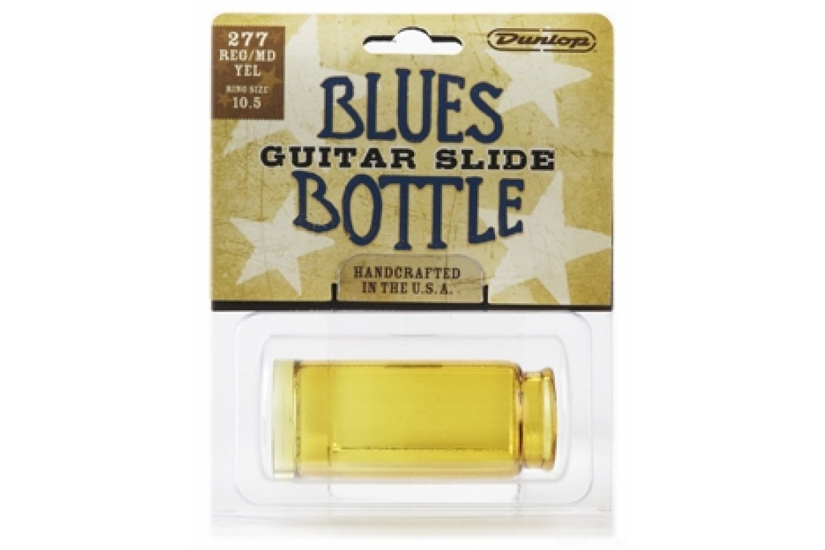 Dunlop 277 Yellow Blues Bottle Regular Medium