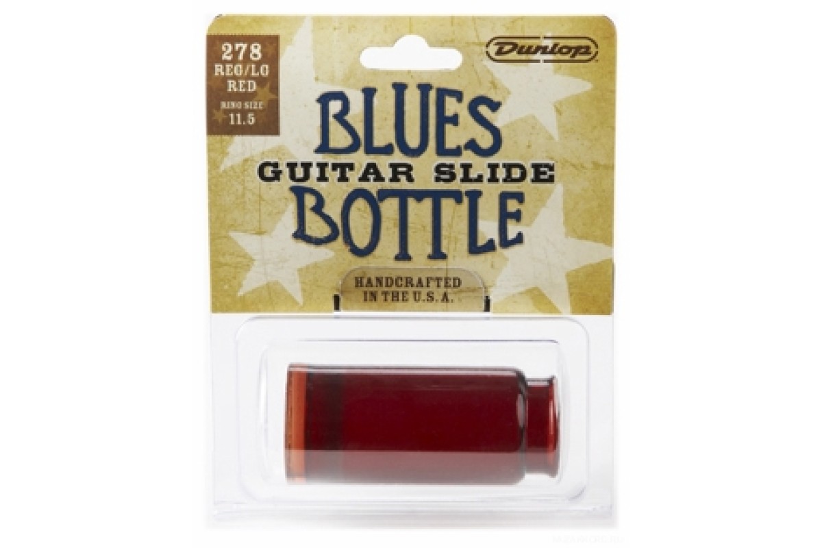 Dunlop 278 Red Blues Bottle Regular Large