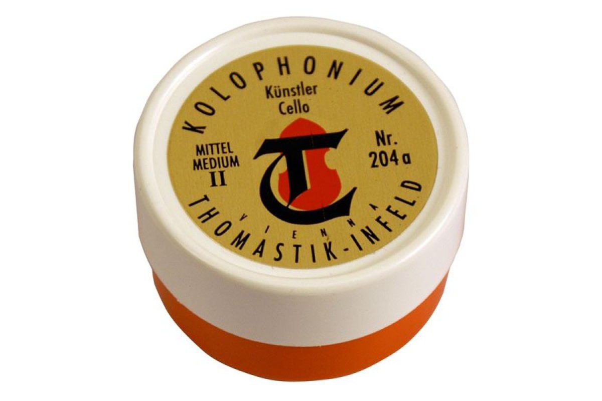 THOMASTIK Kolophonium 204A/II Kuenstler mittel fuer Cello, канифоль для виолончели