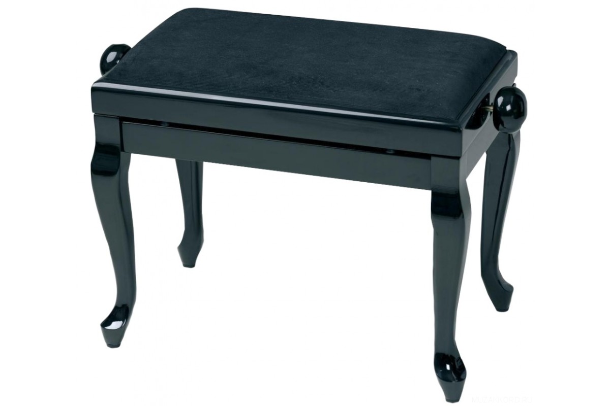 GEWA Piano Bench Deluxe Classic Black High Gloss банкетка фортепианная