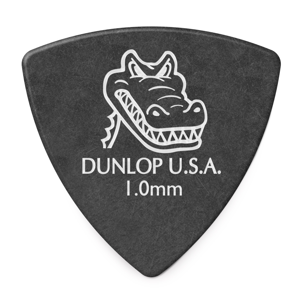 572P1.0 Gator Grip Small Tri Медиаторы 6шт, толщина 1мм, маленький треугольник, Dunlop