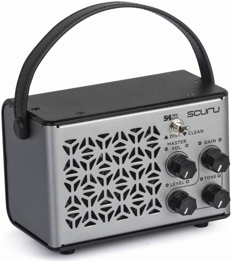 Комбоусилитель портативный для электрогитары CALINE 10Watt Модель SCURU S4 Bluetooth