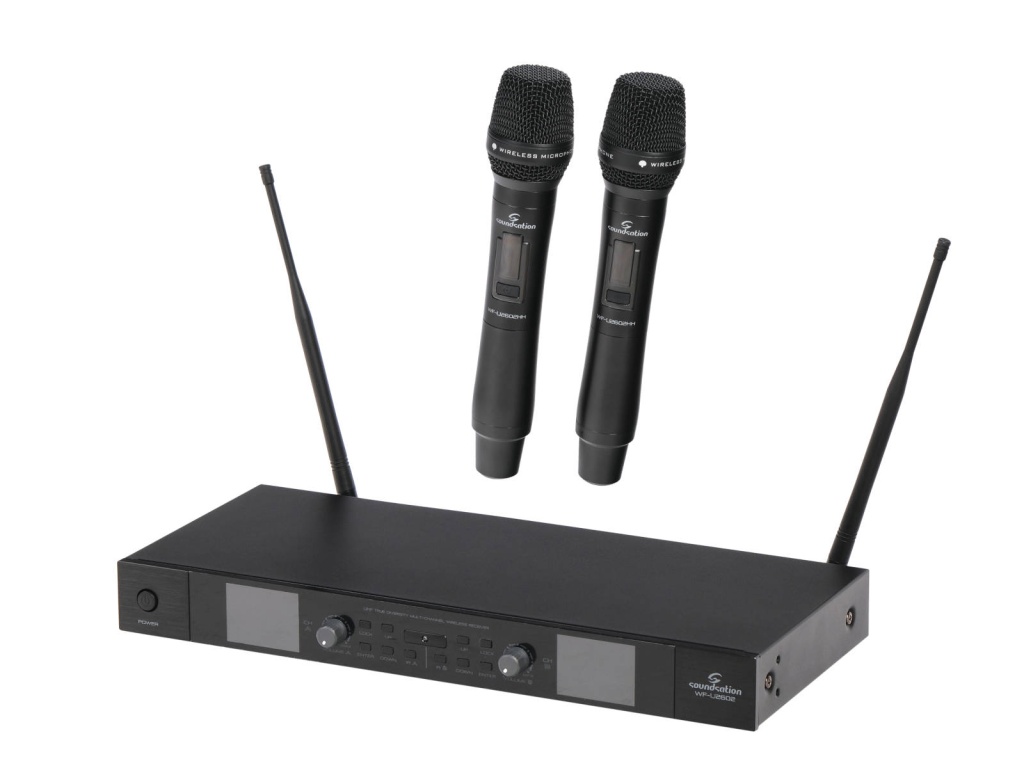 WF-U2602HH Беспроводная микрофонная система, 2 ручных передатчика, Soundsation