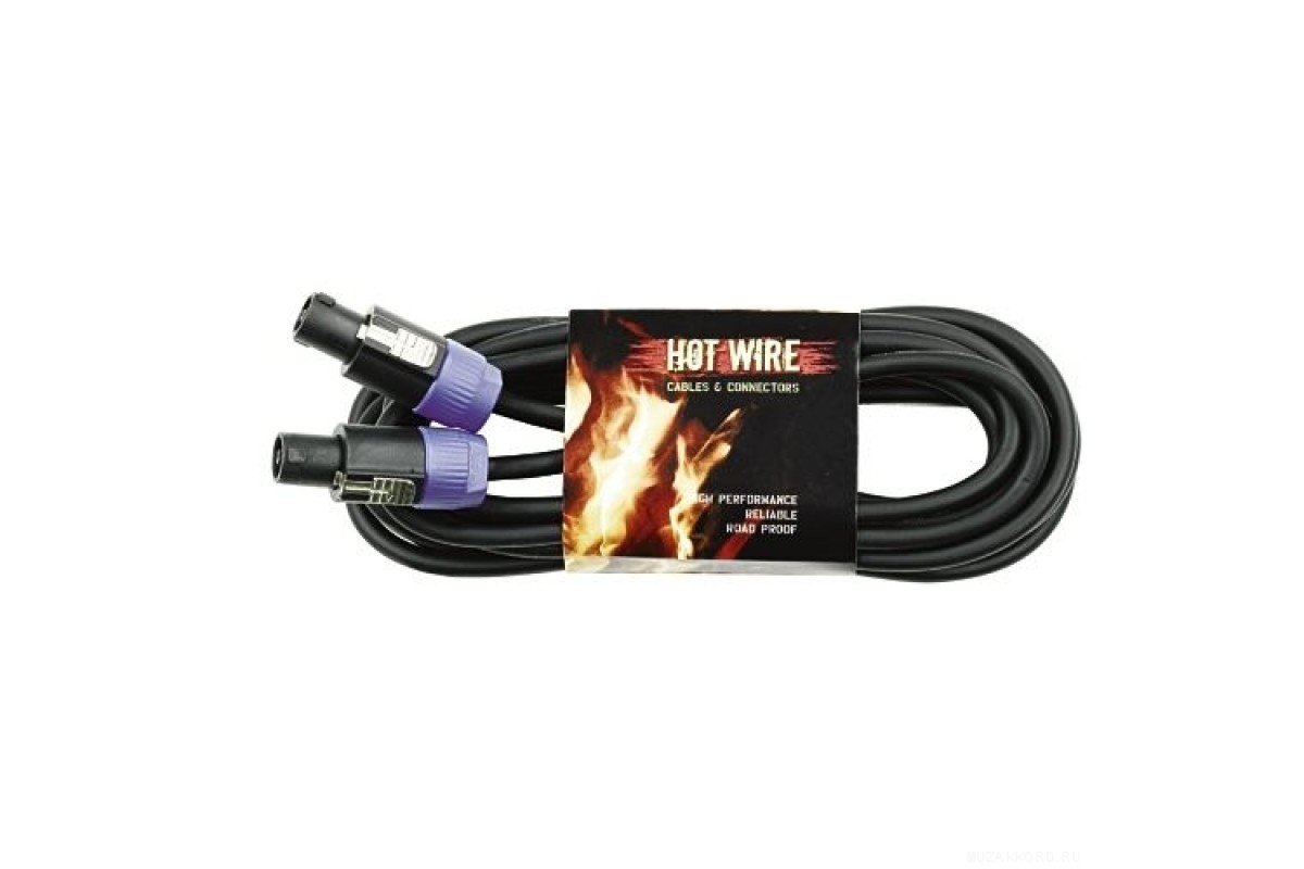 Hot Wire Premium Line Speakon-Speakon 15 м кабель спикерный Hot Wire Premium Line Speakon-Speakon 15 м кабель спикерный