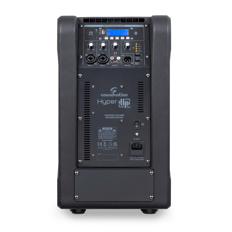 HyperUp-8A Акустическая система активная, 600Вт, Soundsation HyperUp-8A Акустическая система активная, 600Вт, Soundsation — фото 2