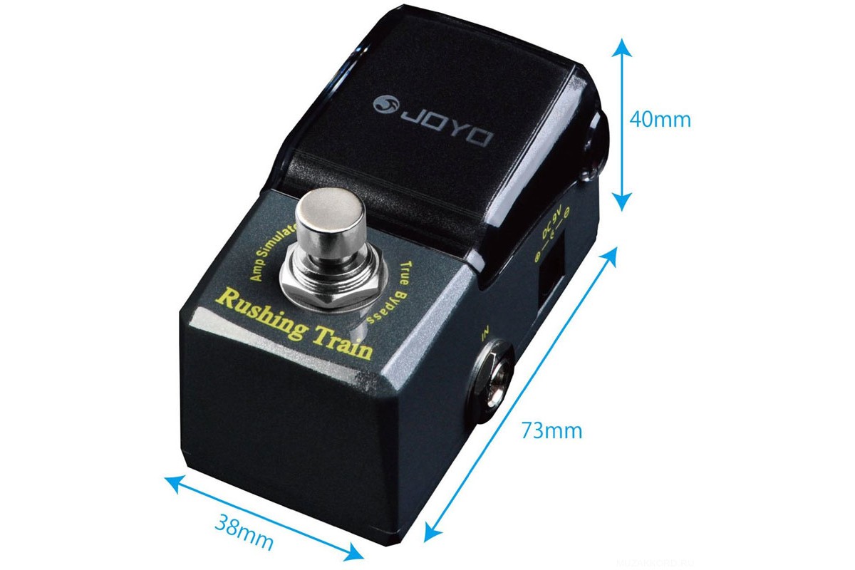 Joyo JF-306 Ironman Rushing Train VOX Amp Sim педаль для электрогитары