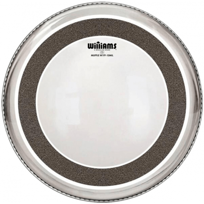 W1FF5-10MIL-18 Muffle Series Пластик для бас-барабана 18", прозрачный, Williams