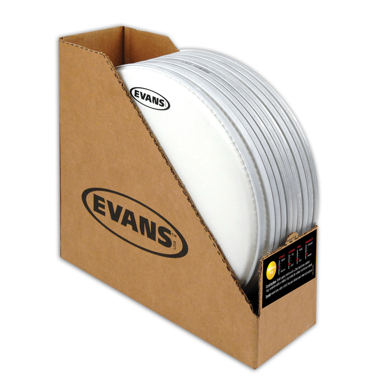 B14DRY-B Genera Dry Пластик для малого, том и тимбалес барабана 14", Evans