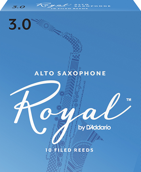 RJB1030 Rico Royal Трости для саксофона альт, размер 3.0, 10шт в упаковке Rico
