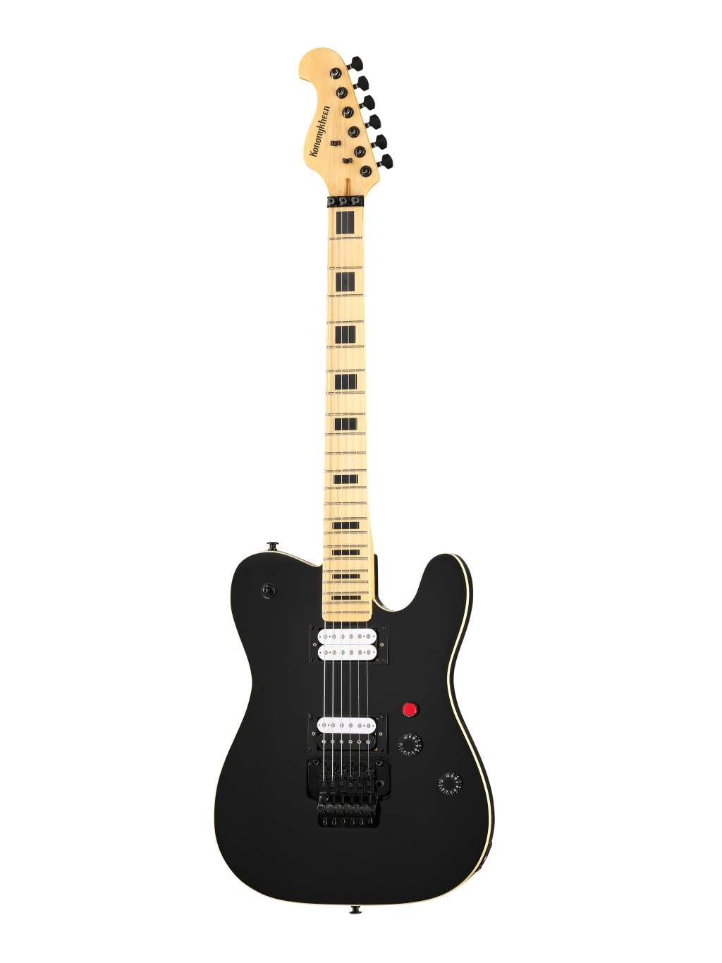 BREED-52-BK Электрогитара, черная, Kononykheen Guitars