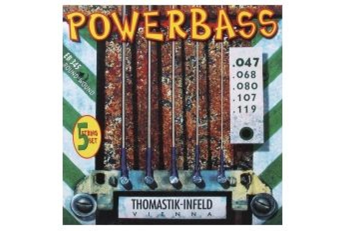 THOMASTIK E-Bassgitarre Power Bass EB345 Saiten Satz, струны для бас гитары