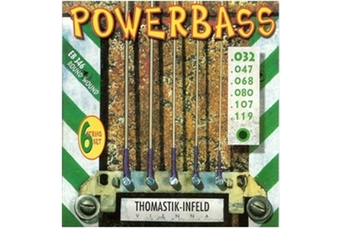 THOMASTIK E-Bassgitarre Power Bass EB346 Saiten Satz, струны для бас гитары