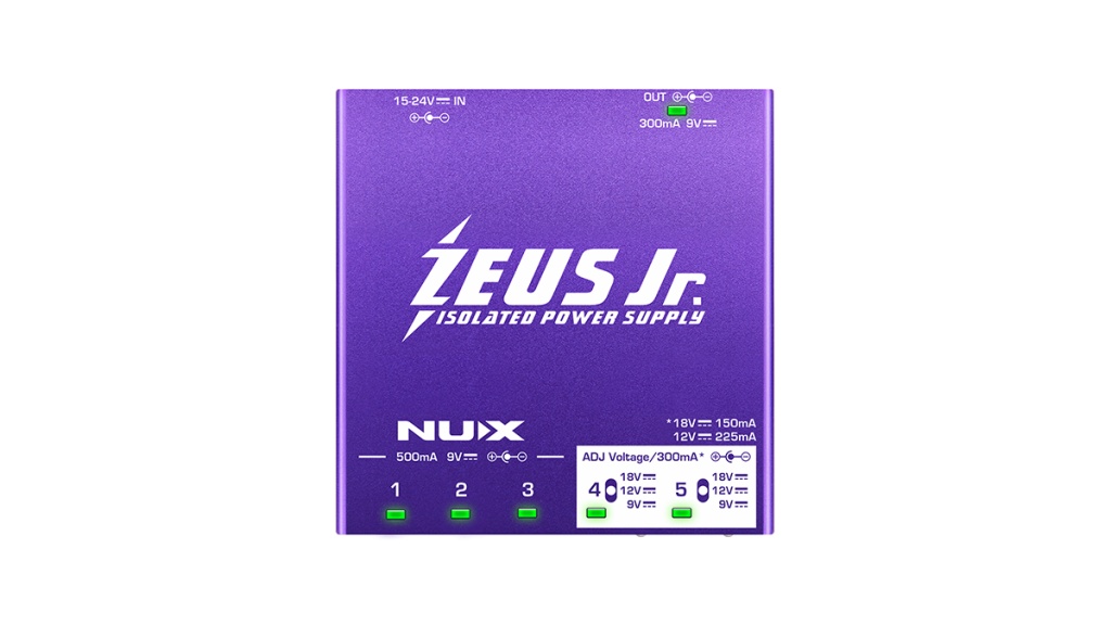 NIP-Z6 Zeus Jr Изолированный блок питания, Nux NIP-Z6 Zeus Jr Изолированный блок питания, Nux