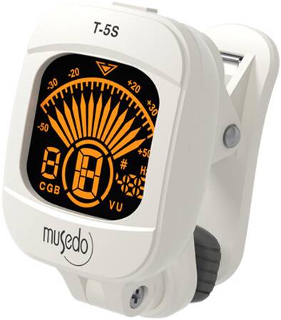MUSEDO T-5S White - Тюнер хроматический MUSEDO T-5S White - Тюнер хроматический