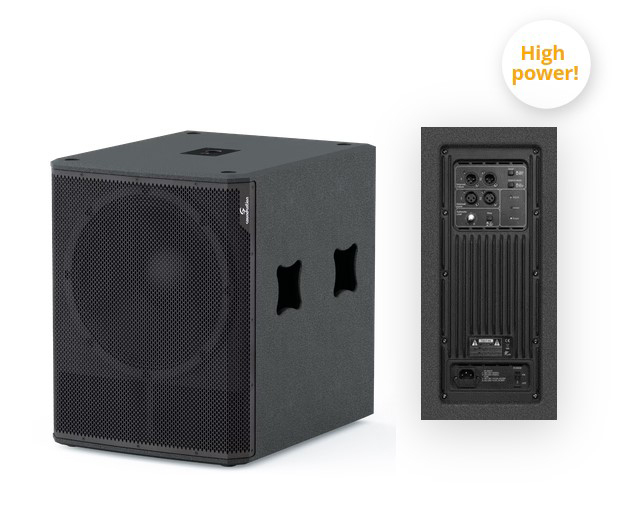 Hyper-Bass-18-Pro Сабвуфер активный, 1200Вт, SoundSation Hyper-Bass-18-Pro Сабвуфер активный, 1200Вт, SoundSation