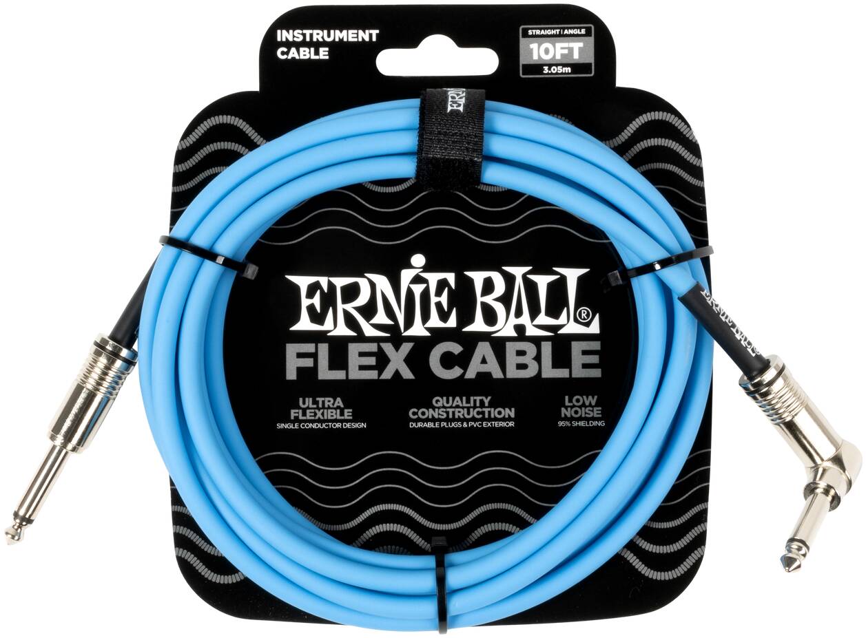 ERNIE BALL 6464, 3м - Инструментальный кабель ERNIE BALL 6464, 3м - Инструментальный кабель