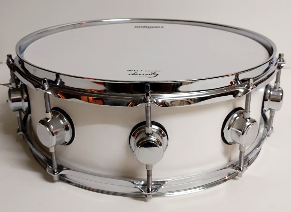 MBb-m-1405-10-WH Малый барабан 14х5", береза, белый, Мастерская Бехтеревых MBb-m-1405-10-WH Малый барабан 14х5", береза, белый, Мастерская Бехтеревых