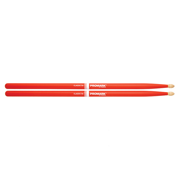 TX5AW-ORANGE 5A Барабанные палочки, оранжевые, орех гикори, ProMark TX5AW-ORANGE 5A Барабанные палочки, оранжевые, орех гикори, ProMark