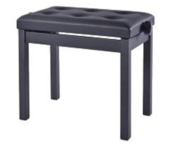 HY-TM21-SATIN-BLACK Банкетка, матовый черный, искусственная кожа, Rin HY-TM21-SATIN-BLACK Банкетка, матовый черный, искусственная кожа, Rin